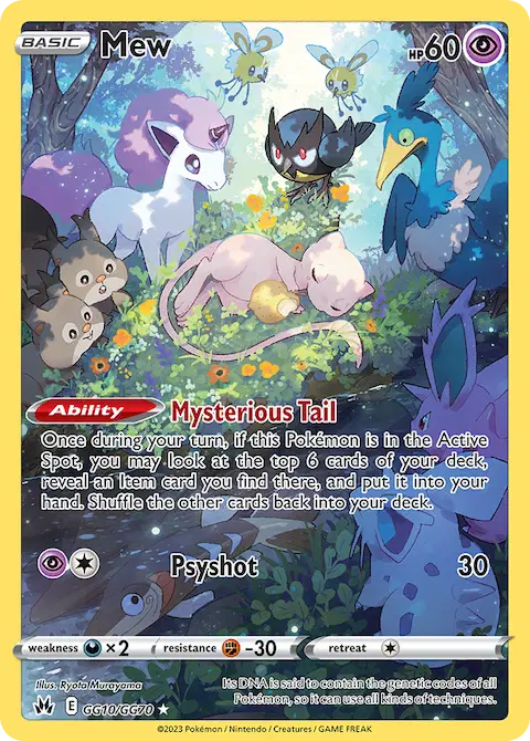 Mew, Crown Zenith Galarian Gallery GG10