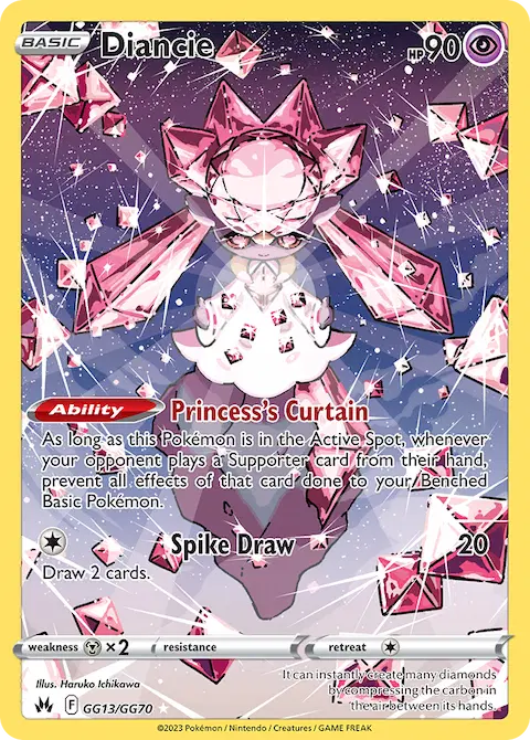 Diancie, Crown Zenith Galarian Gallery GG13