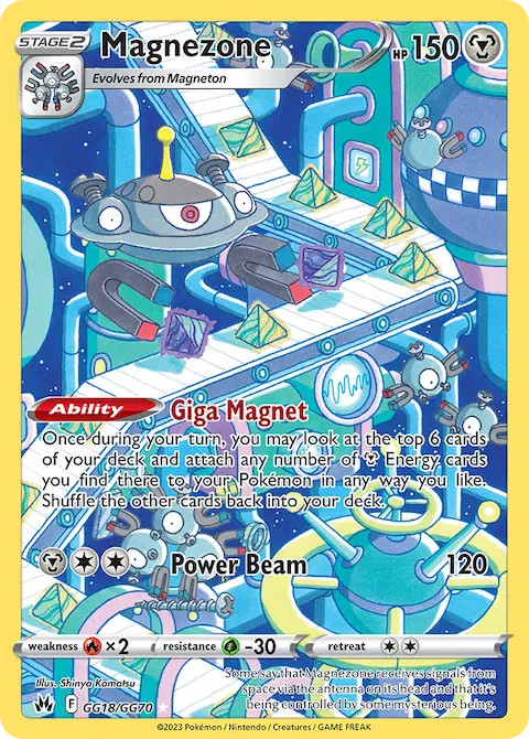 Magnezone, Crown Zenith Galarian Gallery GG18