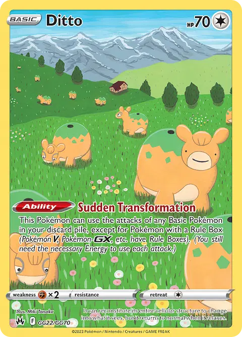 Ditto, Crown Zenith Galarian Gallery GG22