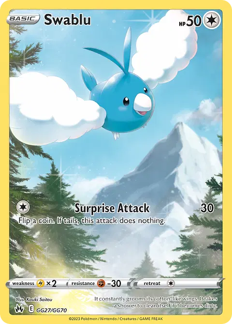 Swablu, Crown Zenith Galarian Gallery GG27