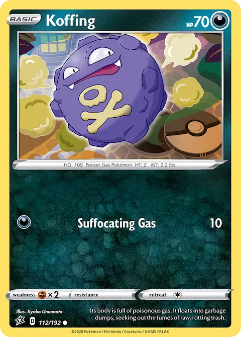 Koffing, Rebel Clash 112/192