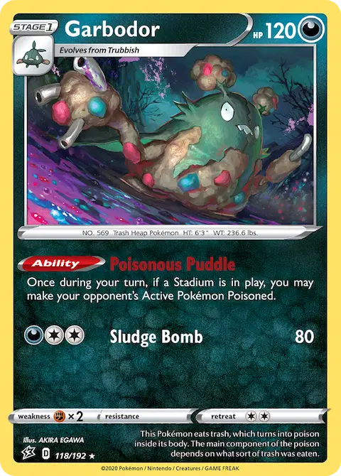Garbodor, Rebel Clash 118/192
