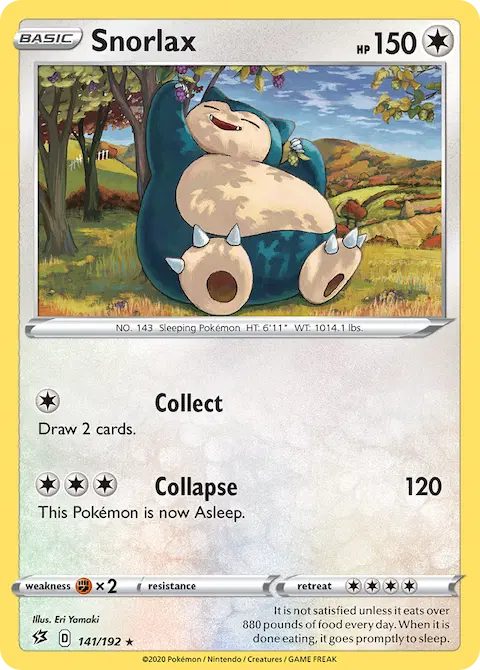 Snorlax, Rebel Clash 141/192
