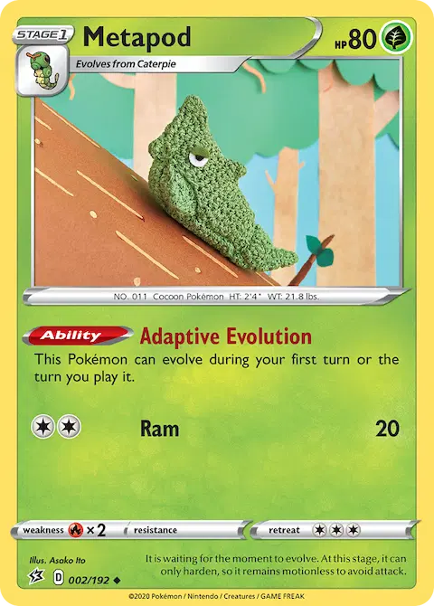 Metapod, Rebel Clash 2/192
