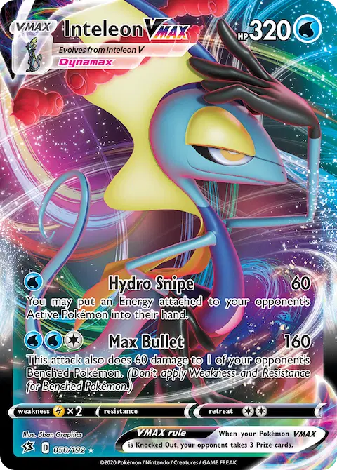 Inteleon VMAX, Rebel Clash 50/192