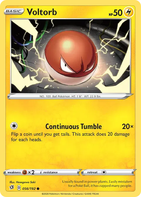 Voltorb, Rebel Clash 56/192