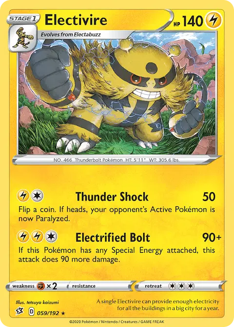 Electivire, Rebel Clash 59/192