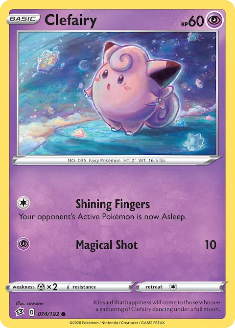 Clefairy, Rebel Clash 74/192
