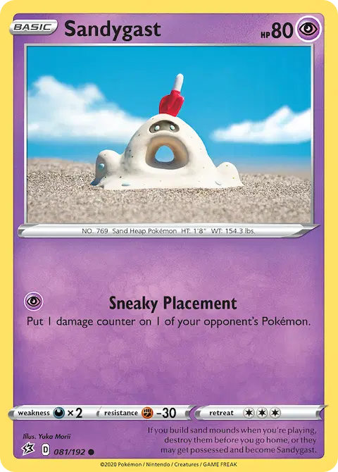 Sandygast, Rebel Clash 81/192