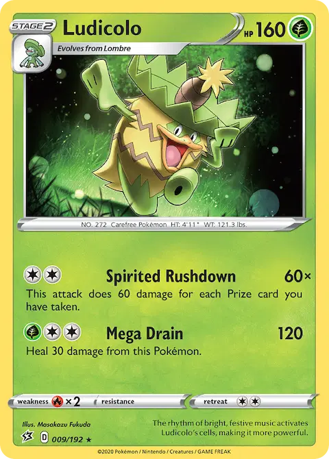 Ludicolo, Rebel Clash 9/192