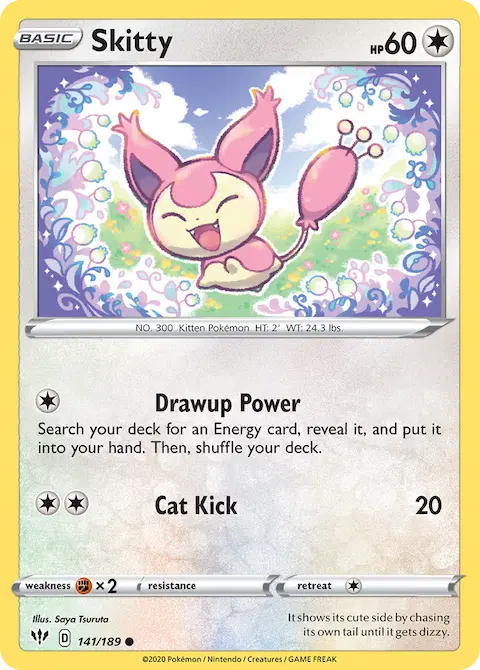 Skitty, Darkness Ablaze 141/189