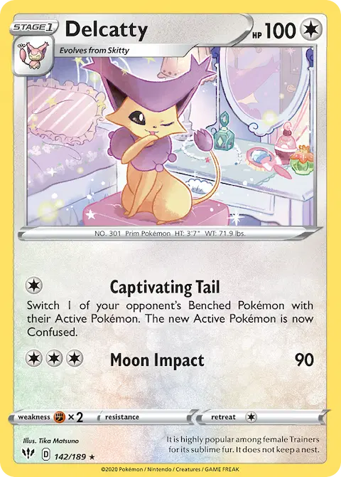 Delcatty, Darkness Ablaze 142/189