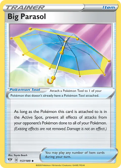 Big Parasol, Darkness Ablaze 157/189