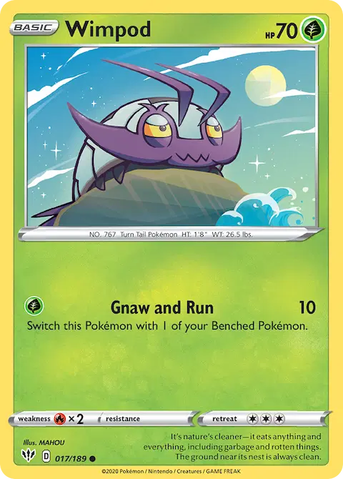 Wimpod, Darkness Ablaze 17/189