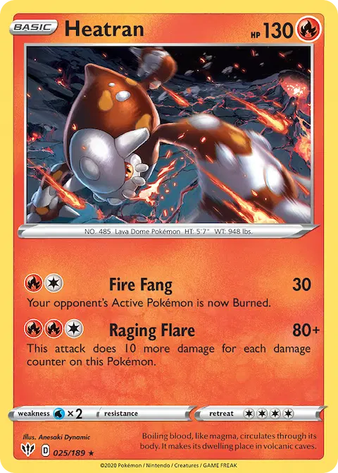 Heatran, Darkness Ablaze 25/189