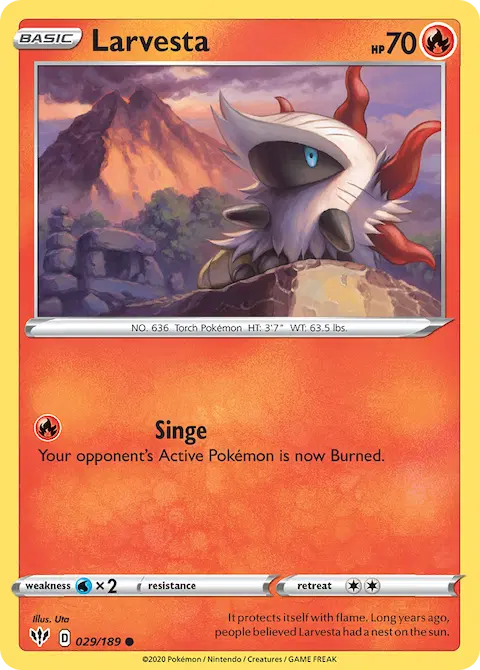 Larvesta, Darkness Ablaze 29/189