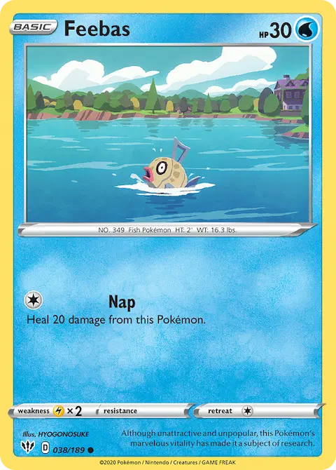 Feebas, Darkness Ablaze 38/189
