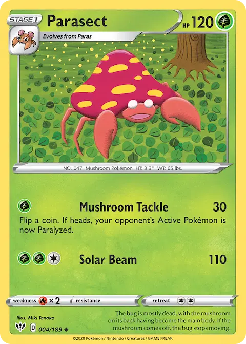 Parasect, Darkness Ablaze 4/189