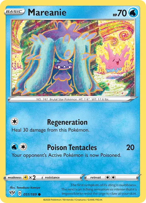 Mareanie, Darkness Ablaze 51/189