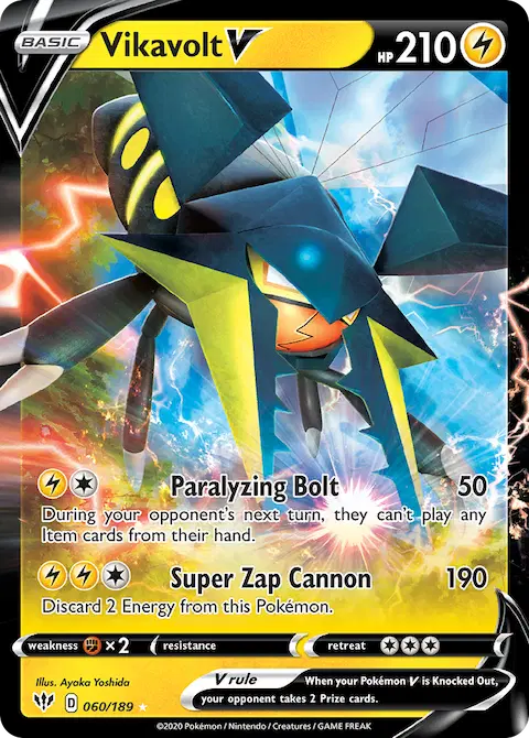 Vikavolt V, Darkness Ablaze 60/189