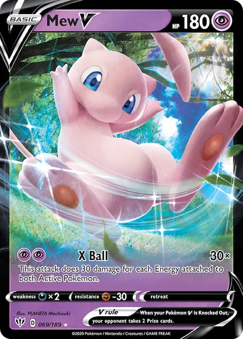 Mew V, Darkness Ablaze 69/189