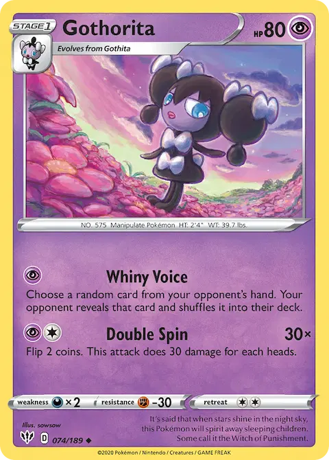 Gothorita, Darkness Ablaze 74/189