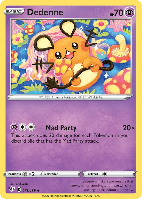 Dedenne, Darkness Ablaze 78/189