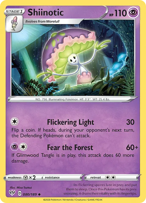 Shiinotic, Darkness Ablaze 80/189