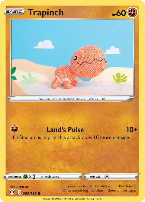 Trapinch, Darkness Ablaze 89/189
