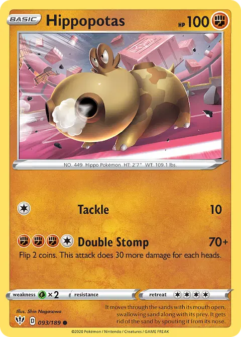Hippopotas, Darkness Ablaze 93/189