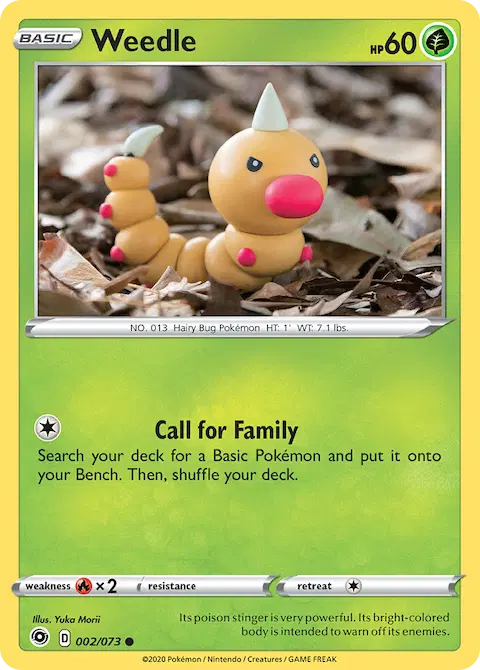 Weedle, Champion's Path 2/73