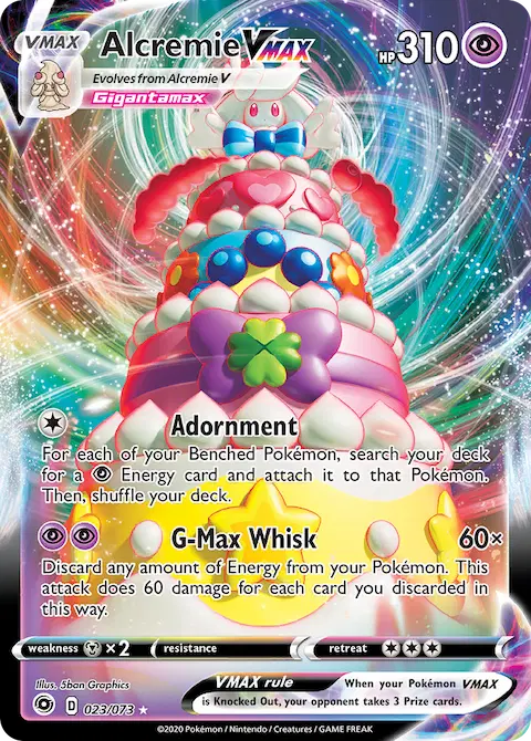 Alcremie VMAX, Champion's Path 23/73