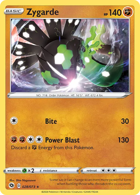 Zygarde, Champion's Path 28/73
