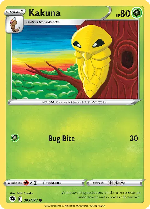 Kakuna, Champion's Path 3/73