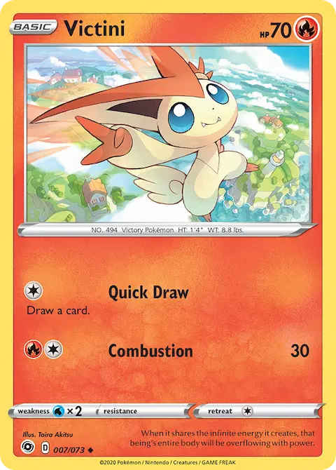 Victini, Champion's Path 7/73