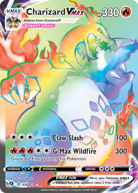 Charizard VMAX, Champion's Path 74/73