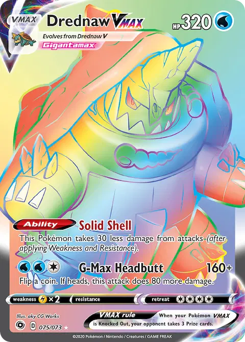 Drednaw VMAX, Champion's Path 75/73