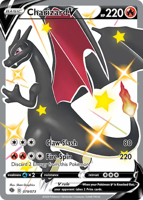 Charizard V, Champion's Path 79/73