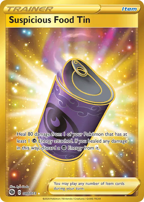 Suspicious Food Tin, Champion's Path 80/73