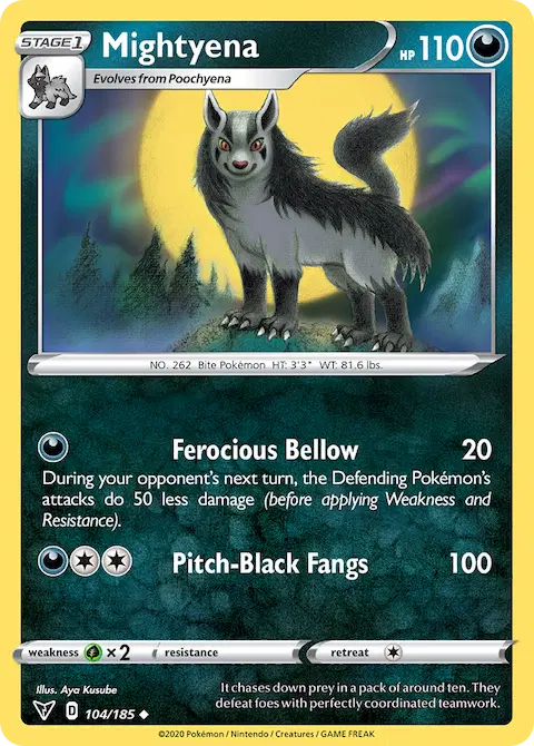 Mightyena, Vivid Voltage 104/185