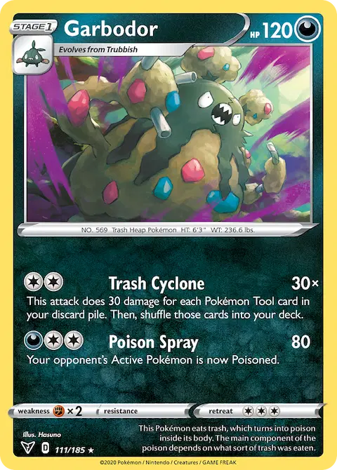Garbodor, Vivid Voltage 111/185