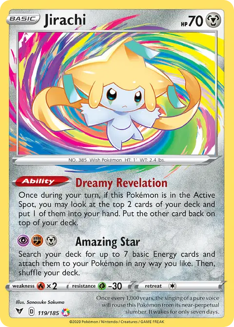 Jirachi, Vivid Voltage 119/185