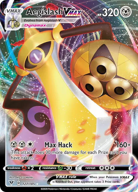 Aegislash VMAX, Vivid Voltage 127/185