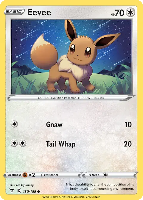 Eevee, Vivid Voltage 130/185