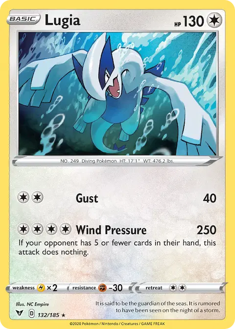 Lugia, Vivid Voltage 132/185
