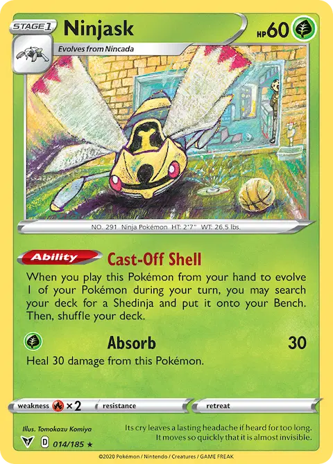 Ninjask, Vivid Voltage 14/185