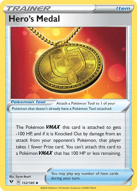 Hero's Medal, Vivid Voltage 152/185