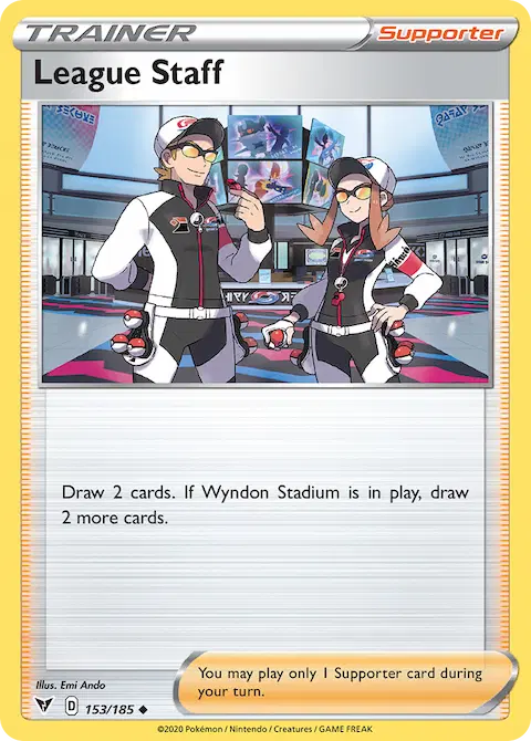 League Staff, Vivid Voltage 153/185