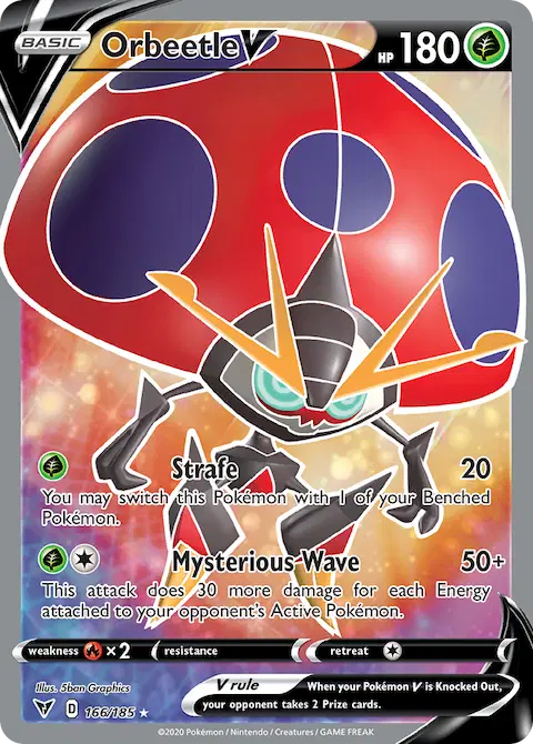 Orbeetle V, Vivid Voltage 166/185
